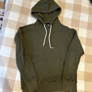 GAP maternity waffle hoodie